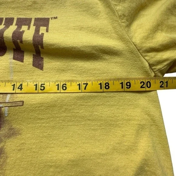 Harry Potter Hufflepuff Badger watercolor Graphic T-shirt Large FLAWED - Picture 4 of 9